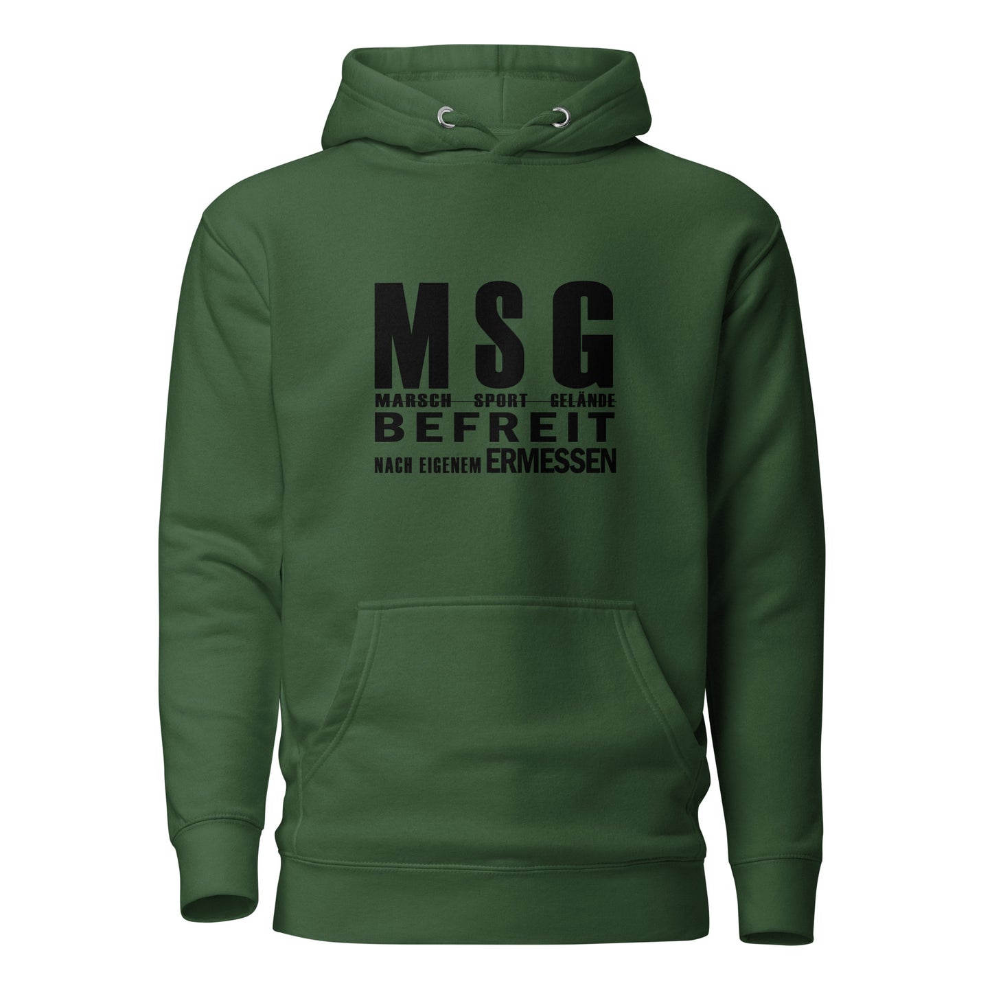 MSGaufE Kapuzenpullover, privat beschafft