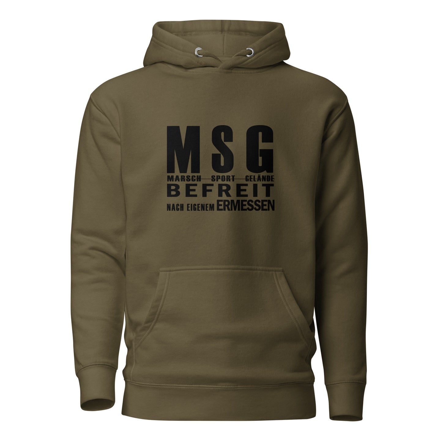 MSGaufE Kapuzenpullover, privat beschafft