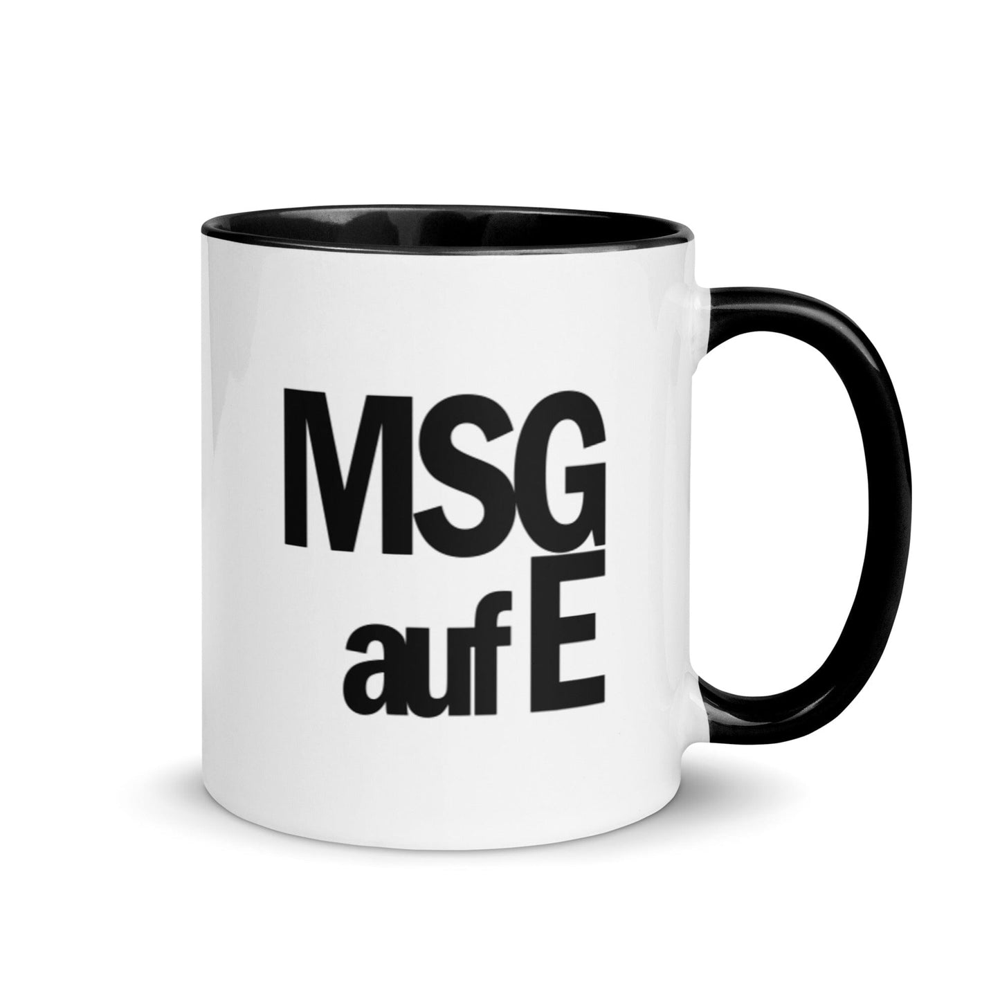 MSGaufE Tasse, Erstausführung, privat beschafft TaraTAC Schwarz