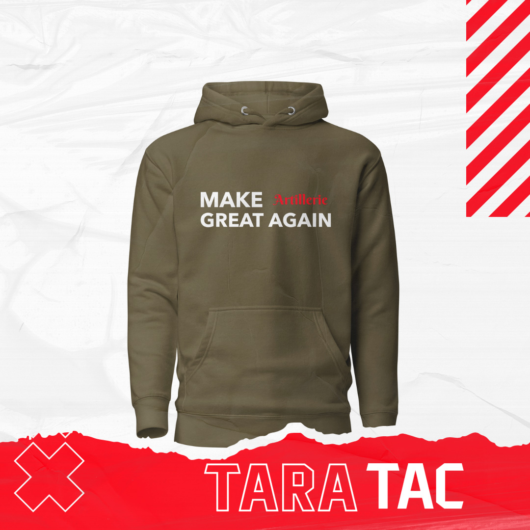 MAKE Artillerie GREAT AGAIN Kapuzenpullover, privat beschafft