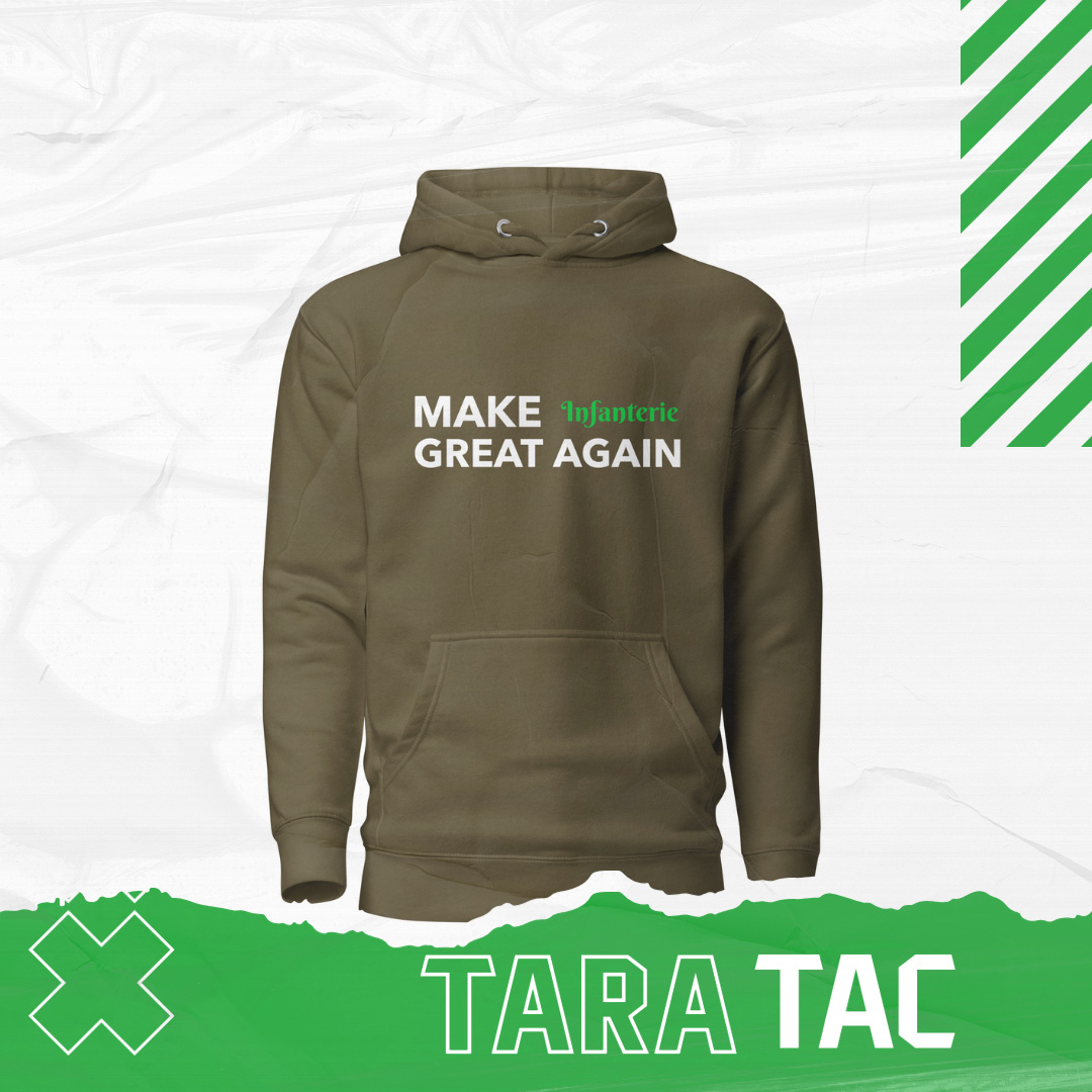 MAKE Infanterie GREAT AGAIN Kapuzenpullover, privat beschafft