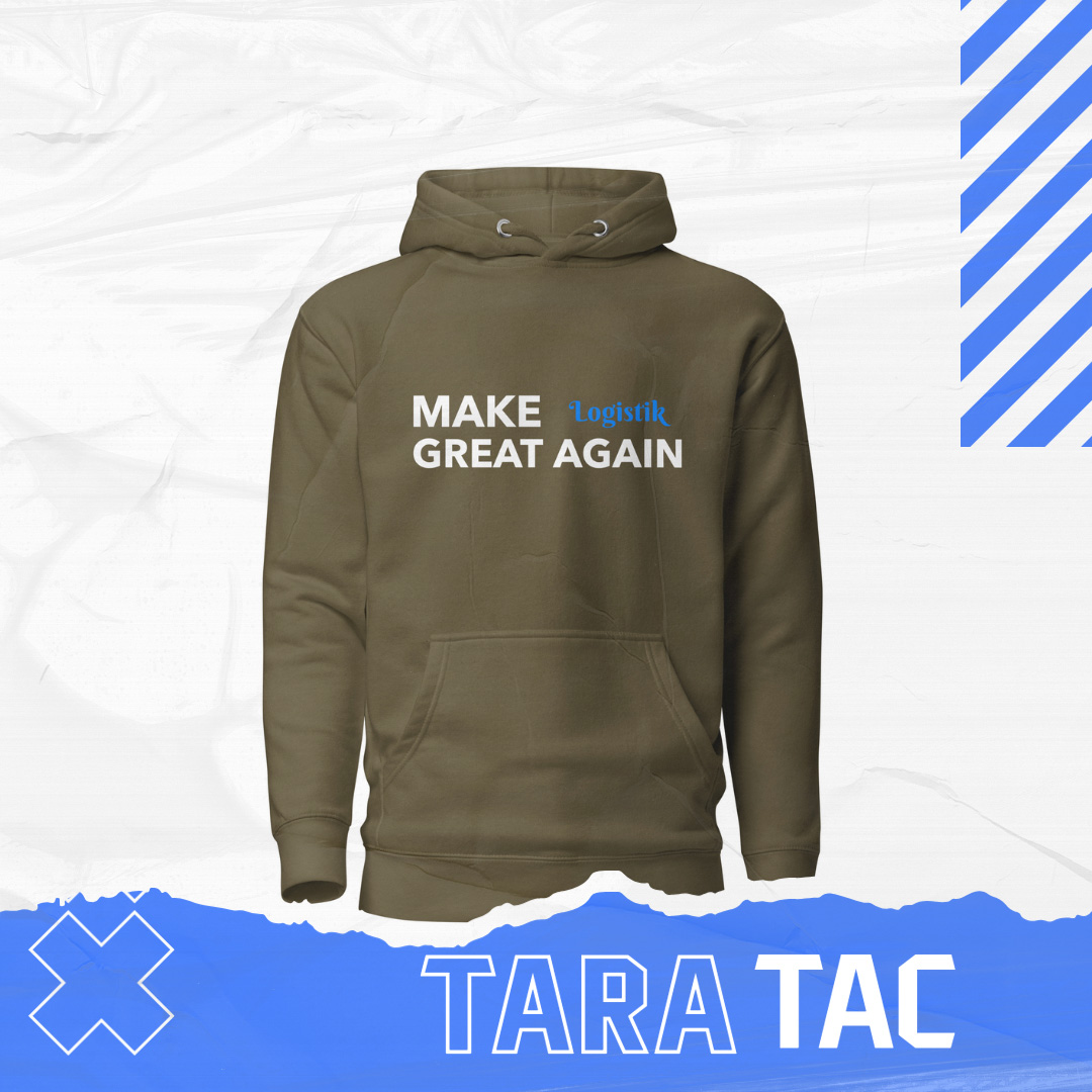 MAKE Logistik GREAT AGAIN Kapuzenpullover, privat beschafft