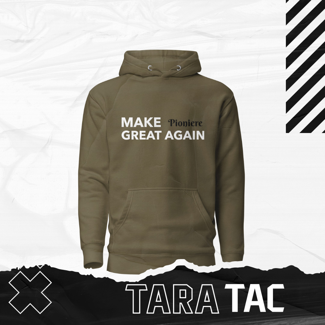 MAKE Pioniere GREAT AGAIN Kapuzenpullover, privat beschafft