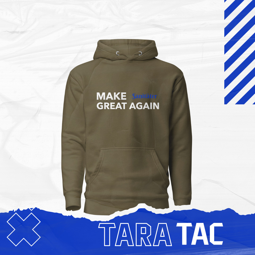 MAKE Sanitäter GREAT AGAIN Kapuzenpullover, privat beschafft