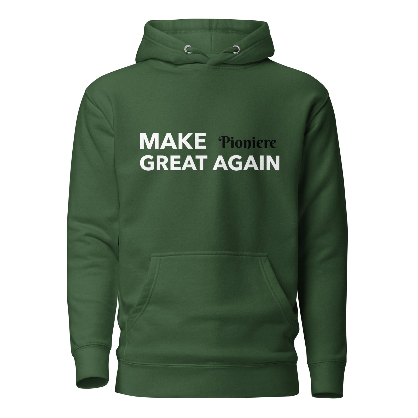 MAKE Pioniere GREAT AGAIN Kapuzenpullover, privat beschafft