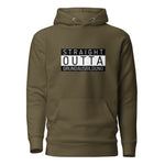 Straight Outta Grundausbildung Hoodie, privat beschafft