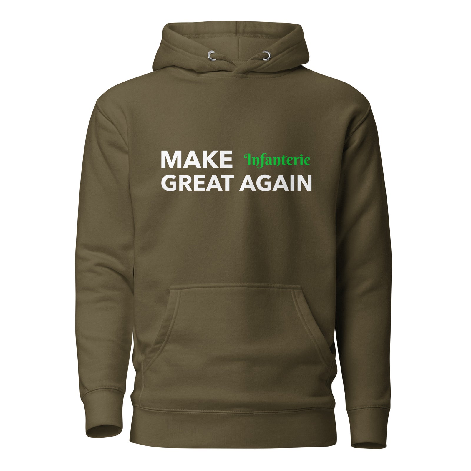 MAKE Infanterie GREAT AGAIN Kapuzenpullover, privat beschafft