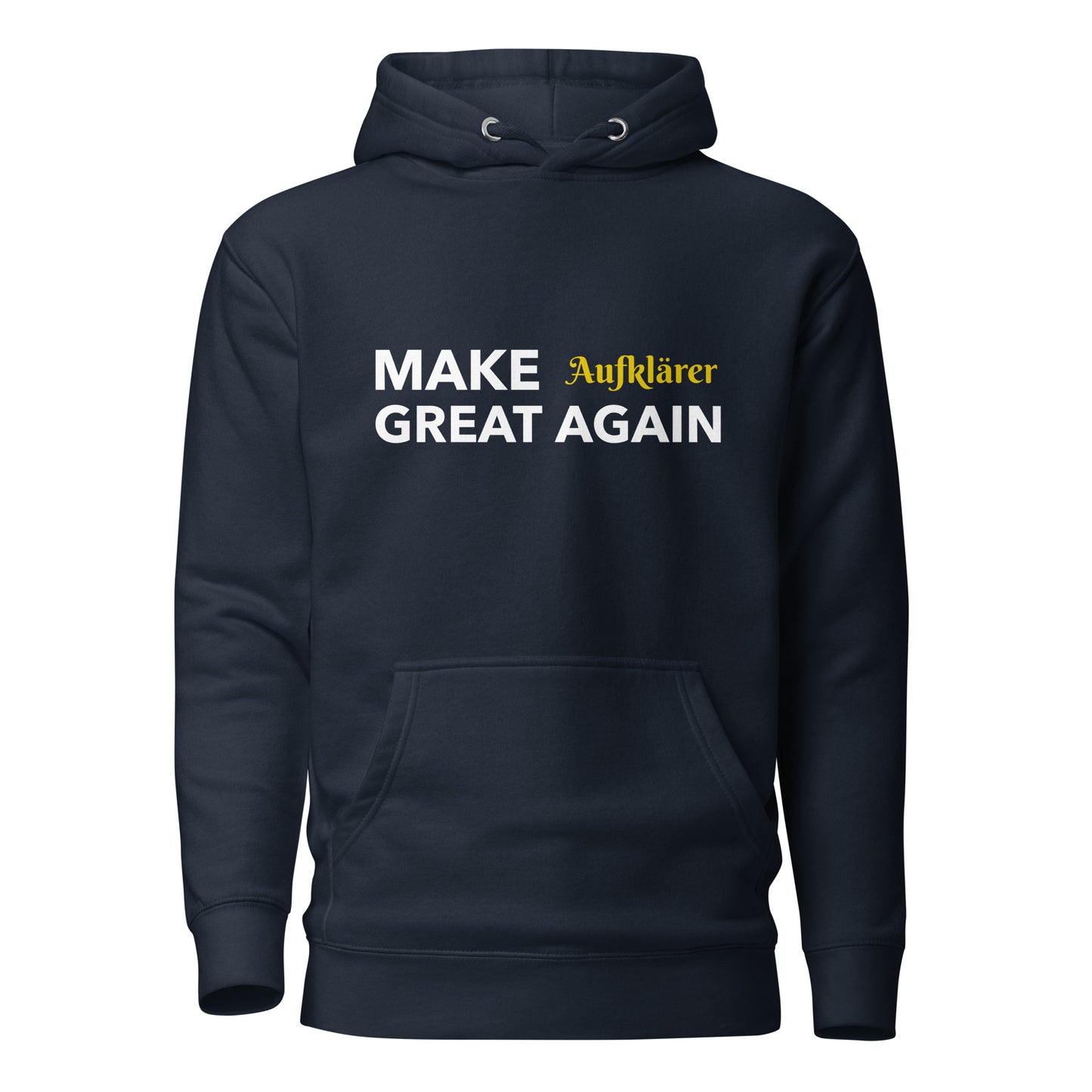MAKE Aufklärer GREAT AGAIN Kapuzenpullover, privat beschafft