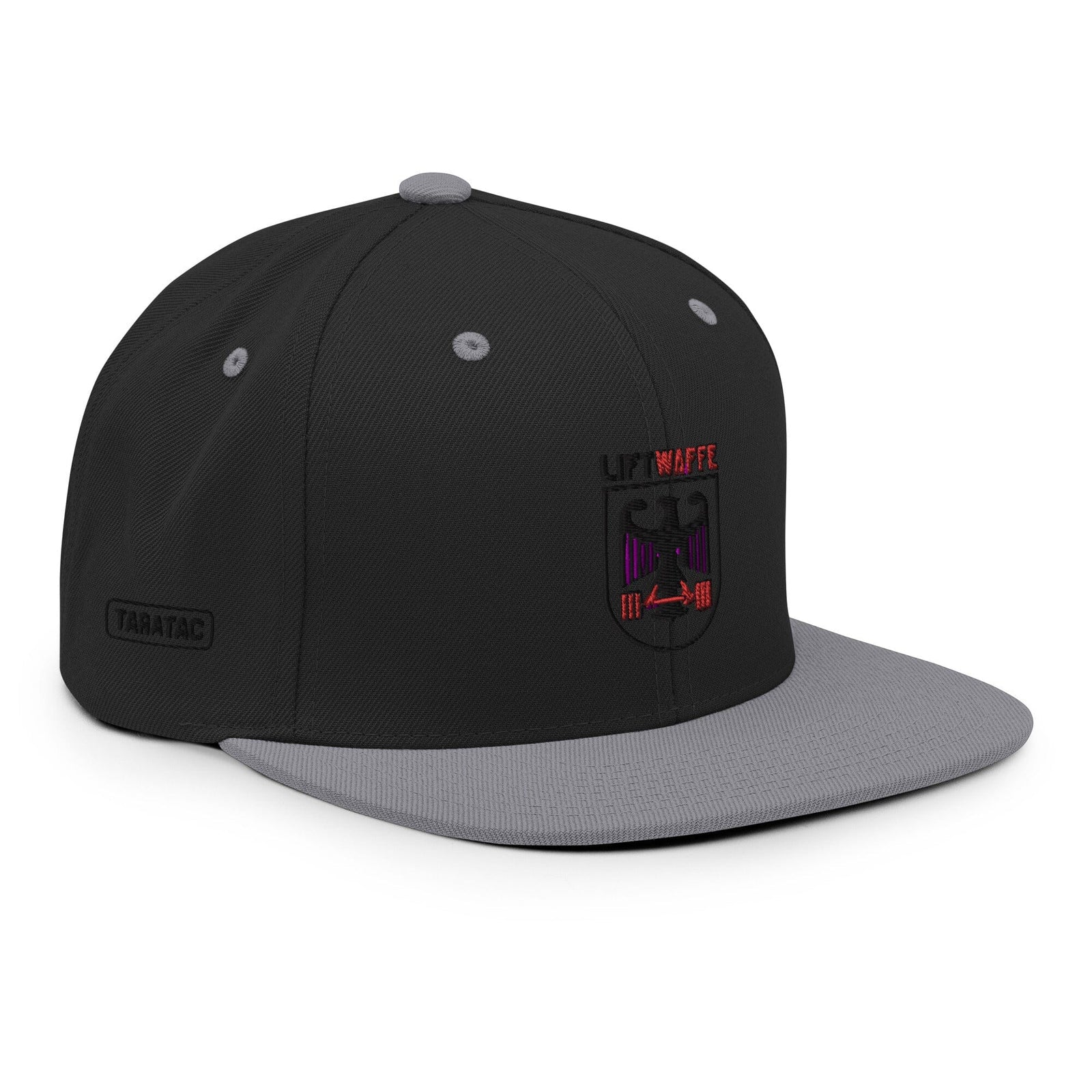 LIFTWAFFE Snapback, Erstausführung, privat beschafft TaraTAC Schwarz/ Silber 