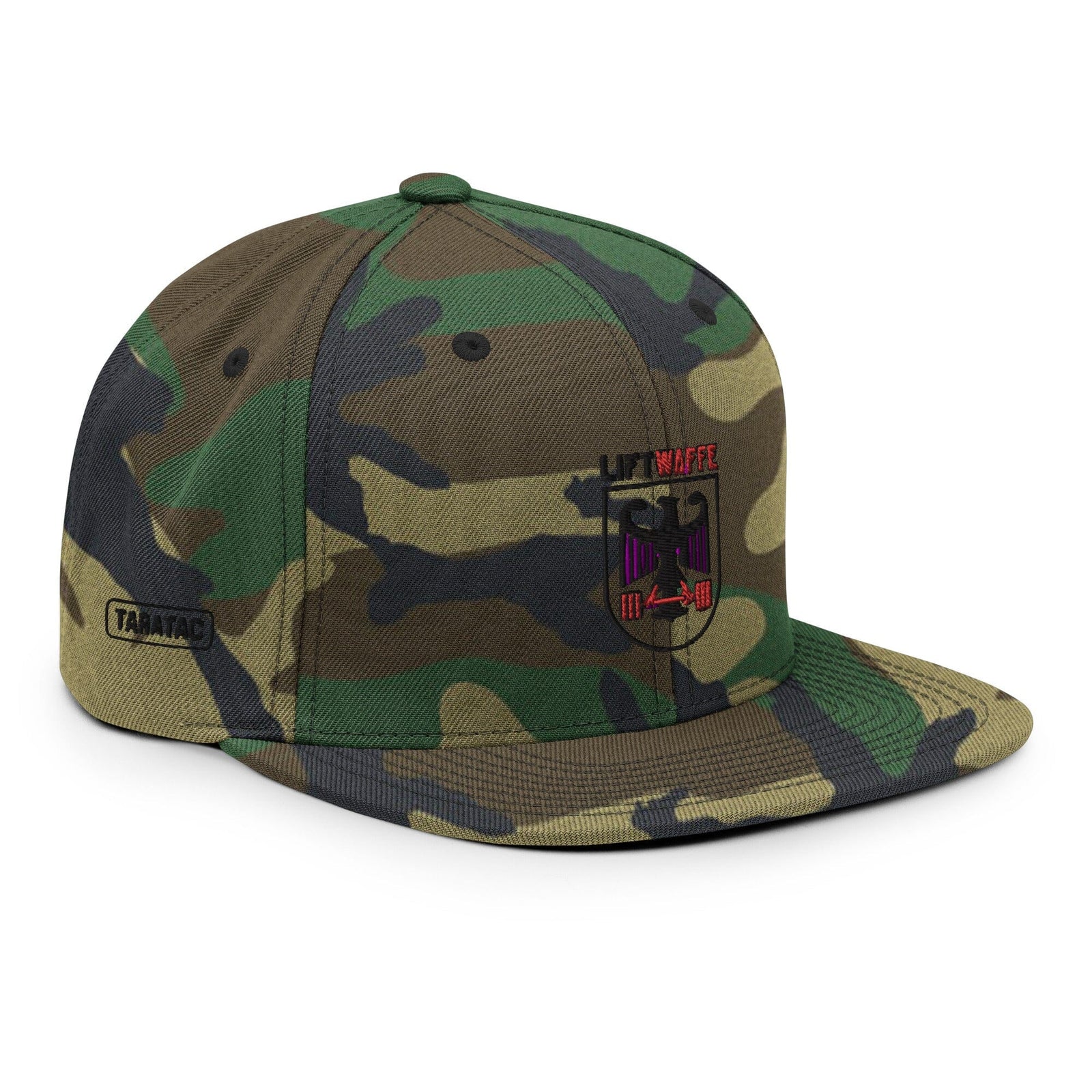 LIFTWAFFE Snapback, Erstausführung, privat beschafft TaraTAC Grün Camouflage 