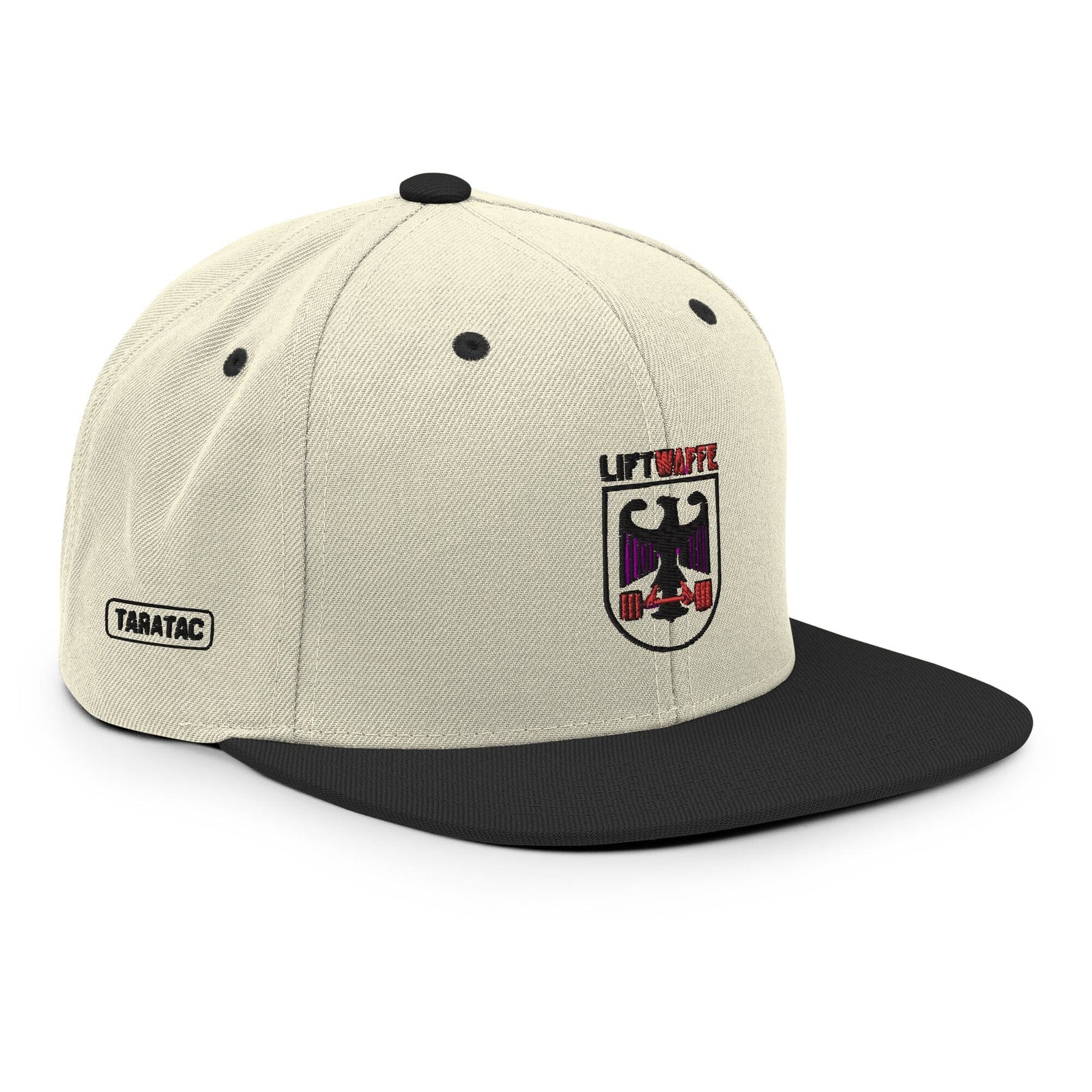 LIFTWAFFE Snapback, Erstausführung, privat beschafft TaraTAC Natürlich/ Schwarz 