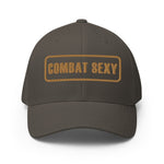 COMBAT SEXY CAP, Stickerei Farbe altgold, privat beschafft TaraTAC Dunkelgrau S/M 