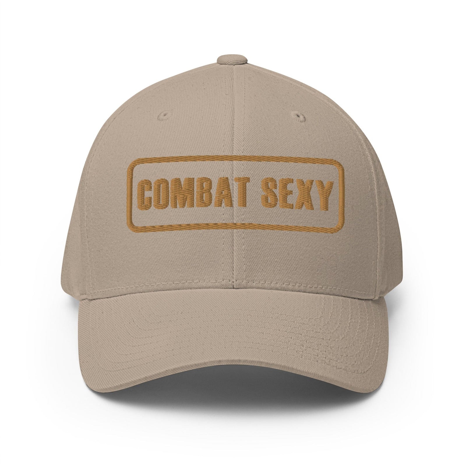 COMBAT SEXY CAP, Stickerei Farbe altgold, privat beschafft TaraTAC Khaki S/M 