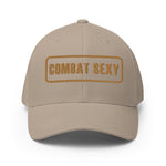 COMBAT SEXY CAP, Stickerei Farbe altgold, privat beschafft TaraTAC Khaki S/M 