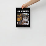 OSG Weisheiten, Poster, dritte Ausführung, privat beschafft TaraTAC 21×30 cm 