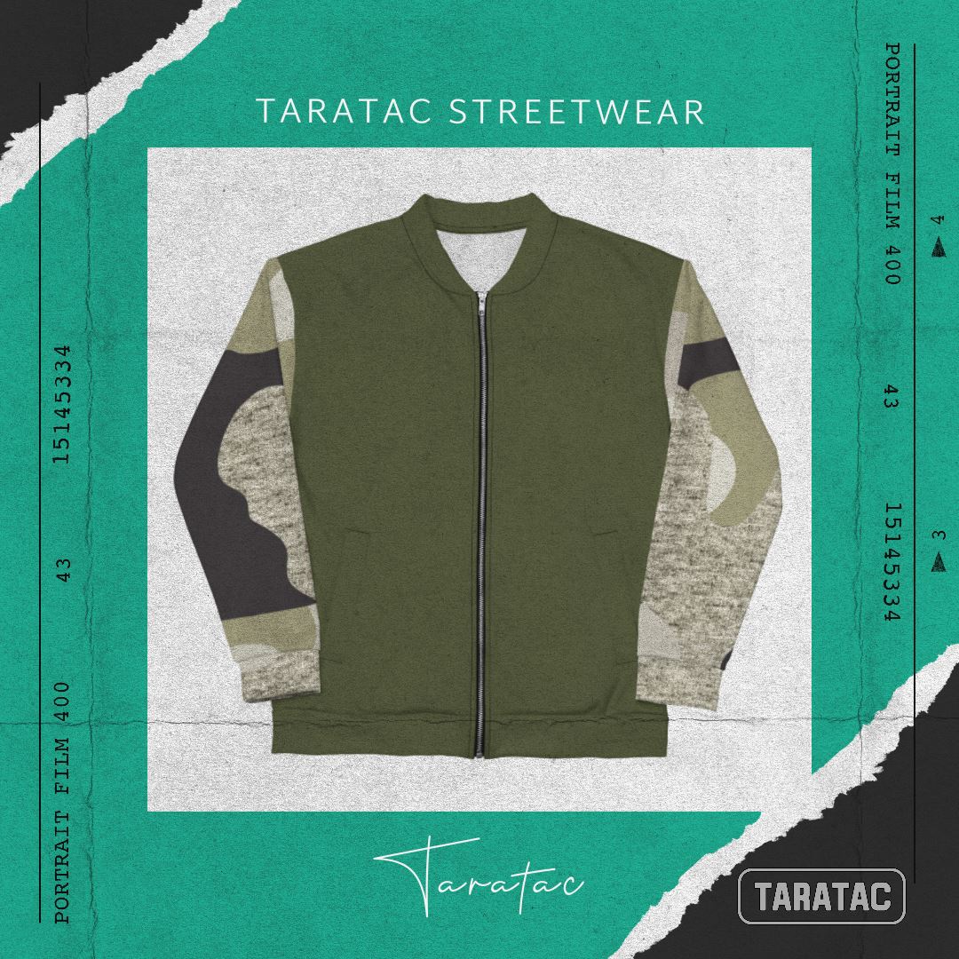 TARATAC Bomberjacke, Teilcamouflage, privat beshafft TaraTAC 