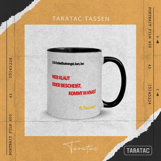 Tassenkarte Schießbahn, privat beschafft TaraTAC 