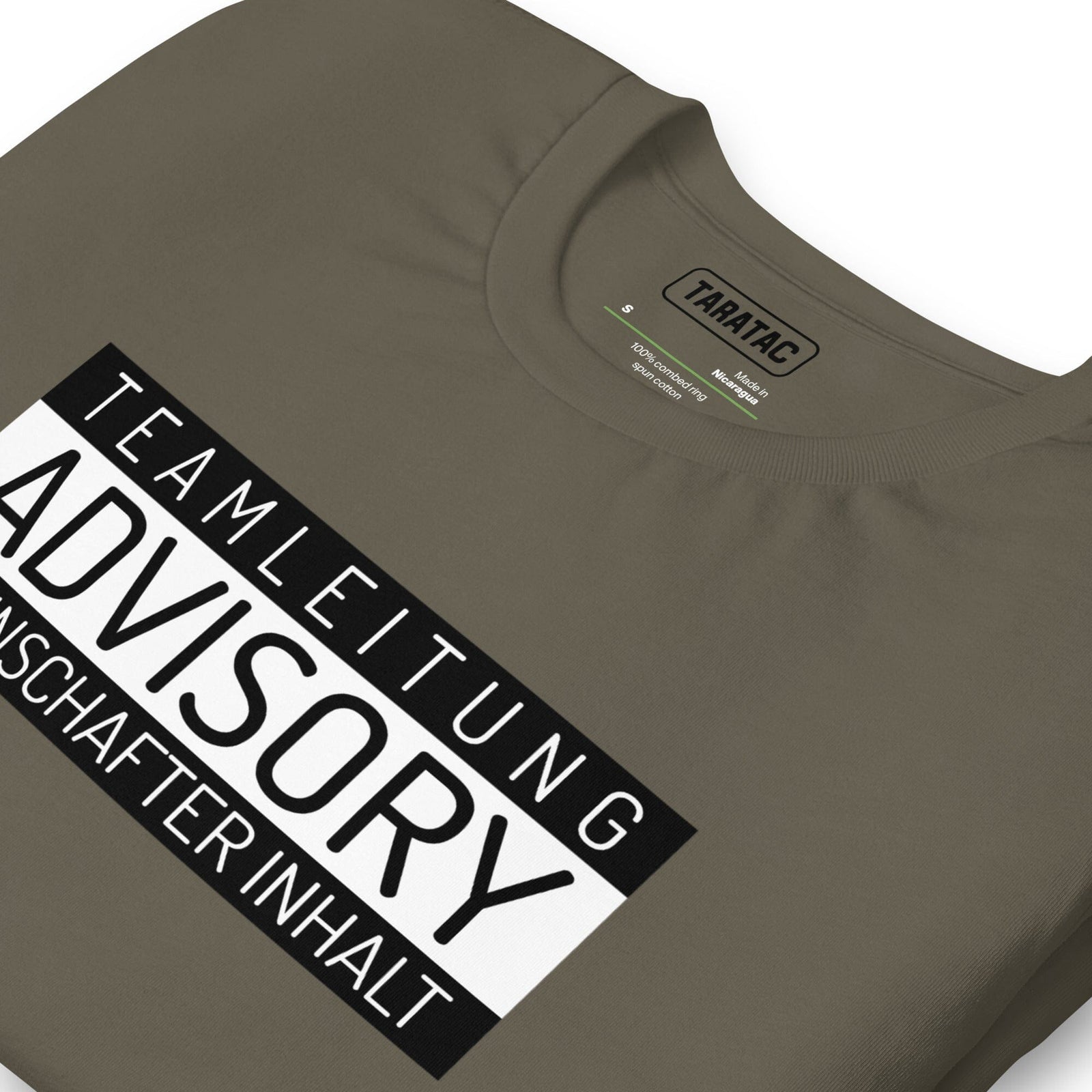 ADVISORY Nicki/Leible, Erstausführung, privat beschafft TaraTAC 