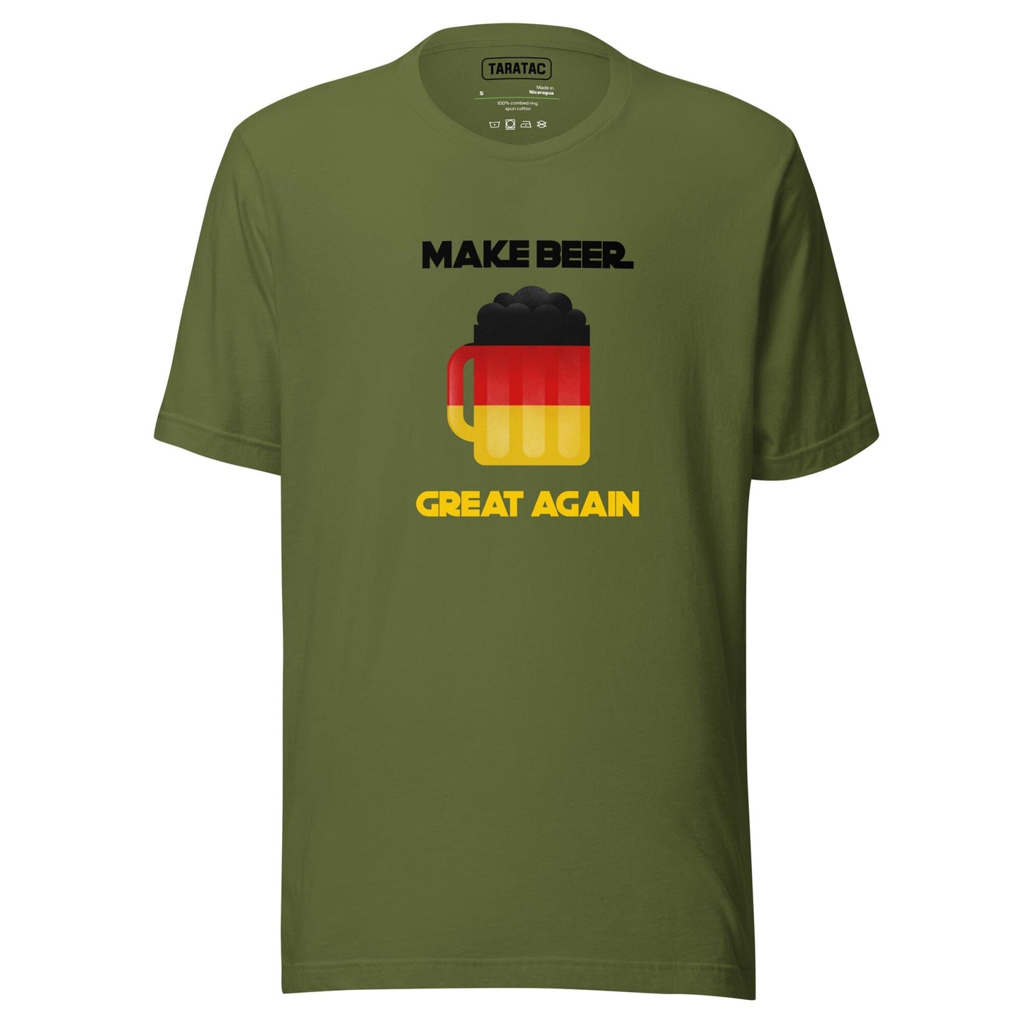 Make Beer Great Again Nicki/Leible, privat beschafft TaraTAC Olive S 