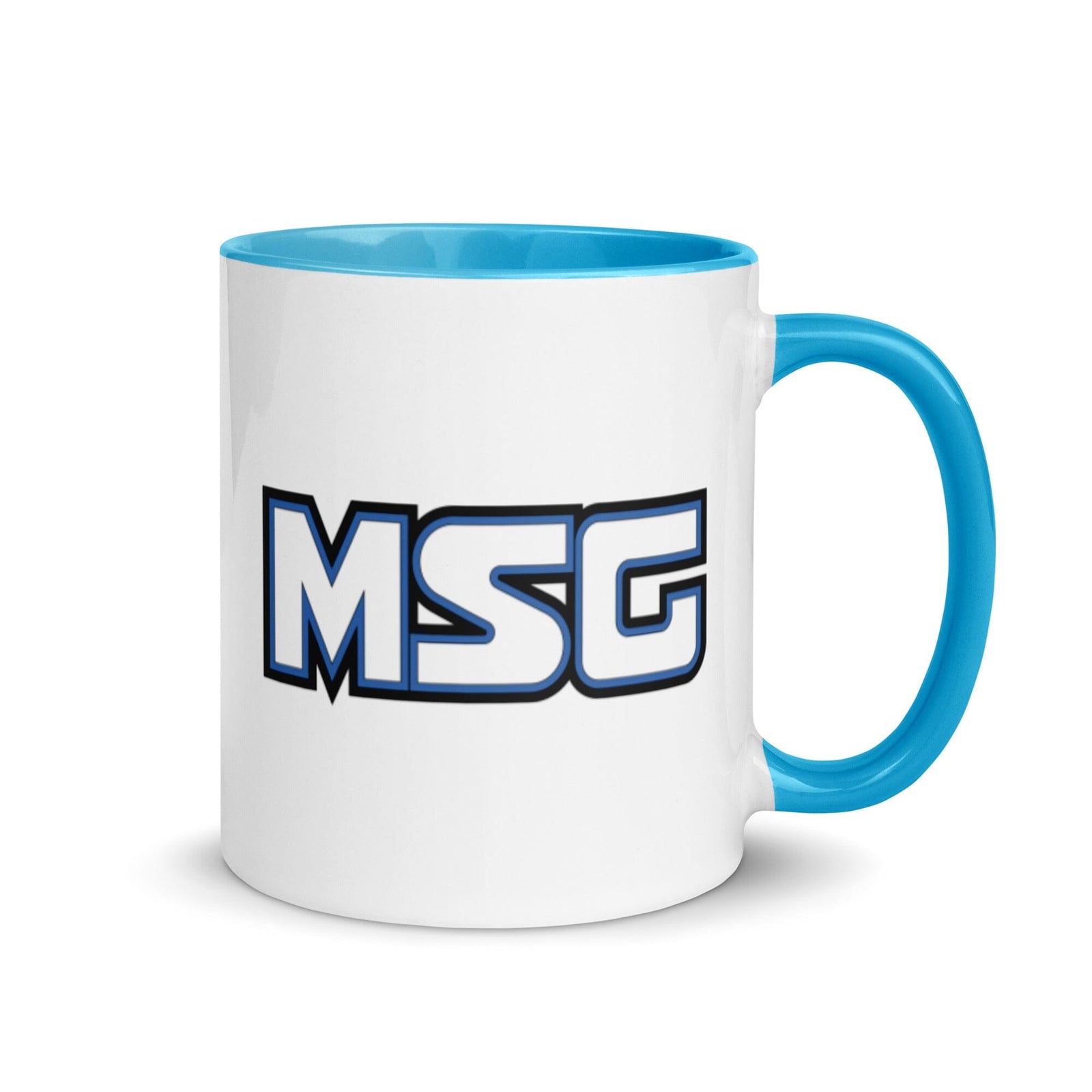 MSG Tasse, dritte Ausführung, Logistik, privat beschafft TaraTAC Blau 