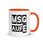 MSGaufE Tasse, zweite Ausführung, privat beschafft TaraTAC Orange 