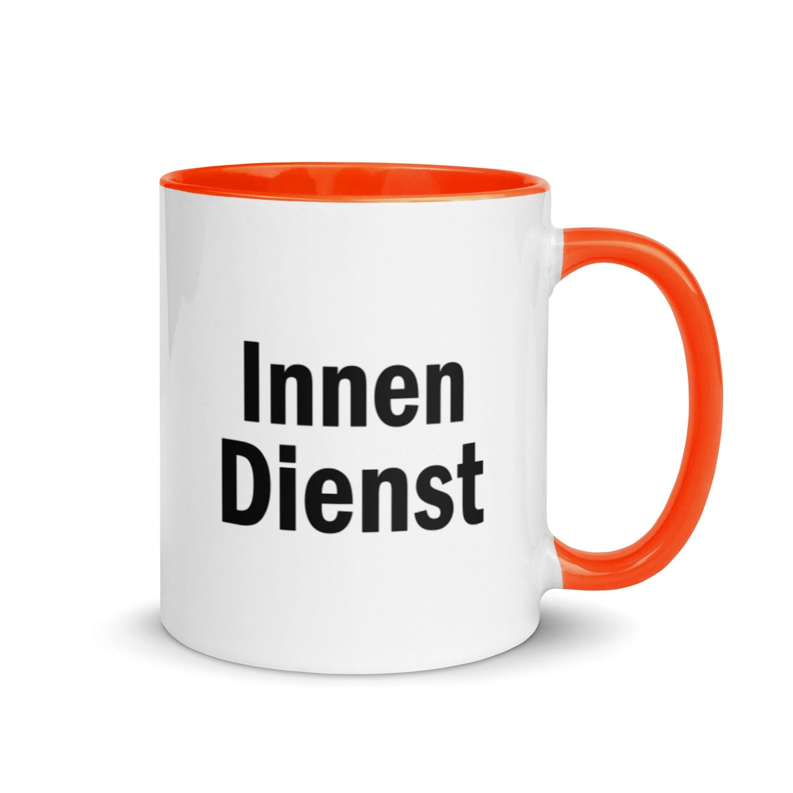 Innendienst Tasse, Erstausführung, privat beschafft TaraTAC Orange 