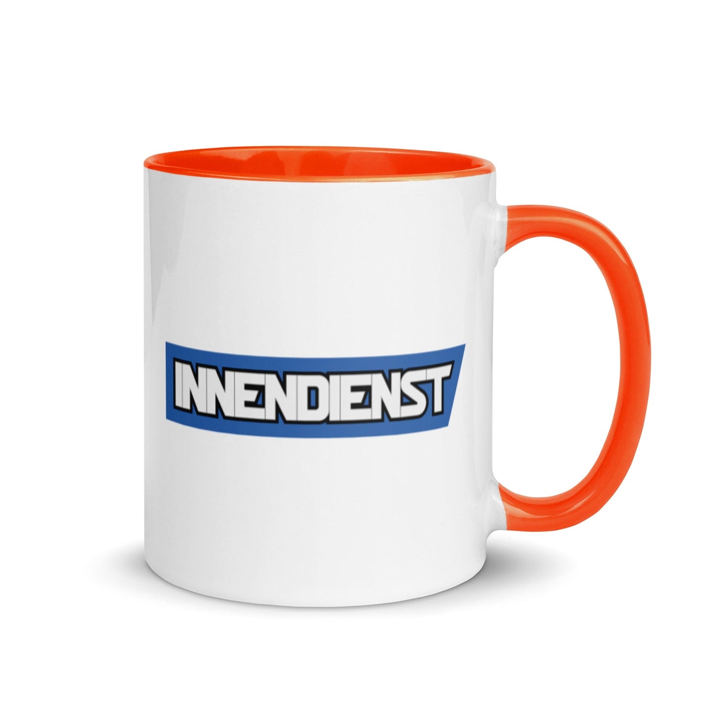 INNENDIENST Tasse, dritte Ausführung, Logistik, privat beschafft TaraTAC Orange 