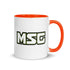MSG Tasse, dritte Ausführung, Infanterie, privat beschafft TaraTAC Orange 
