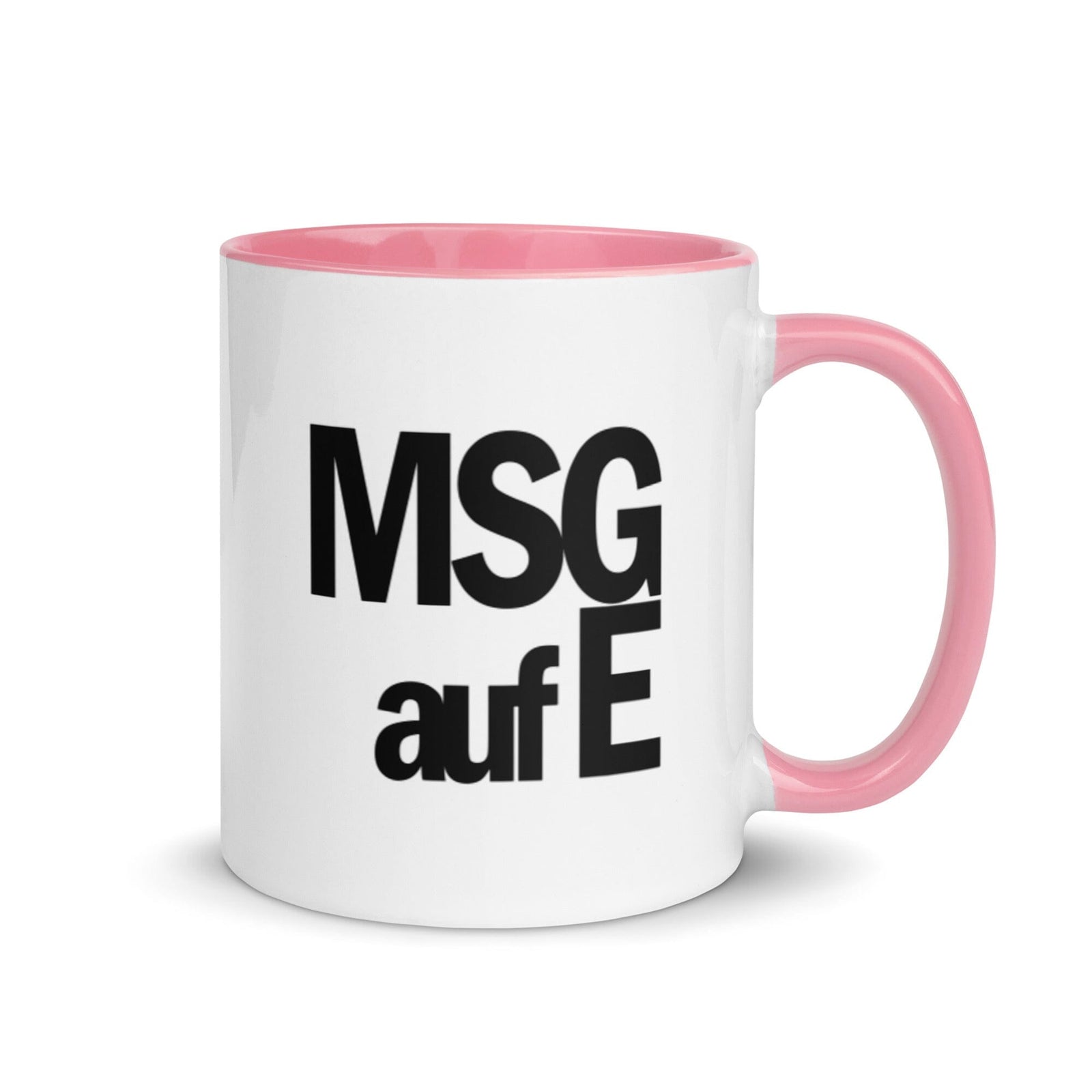 MSGaufE Tasse, Erstausführung, privat beschafft TaraTAC Pink 