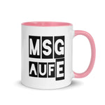 MSGaufE Tasse, zweite Ausführung, privat beschafft TaraTAC Pink 