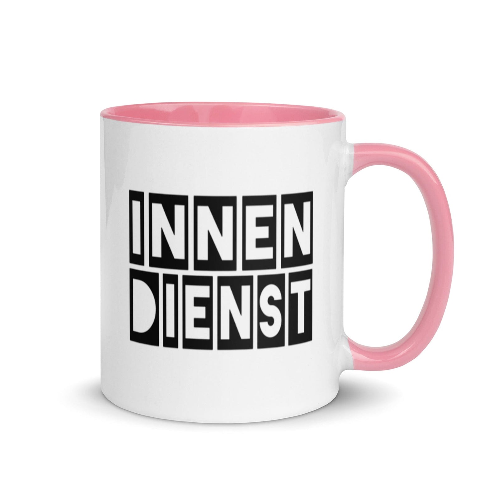 Innendienst Tasse, zweite Ausführung, privat beschafft TaraTAC Pink 