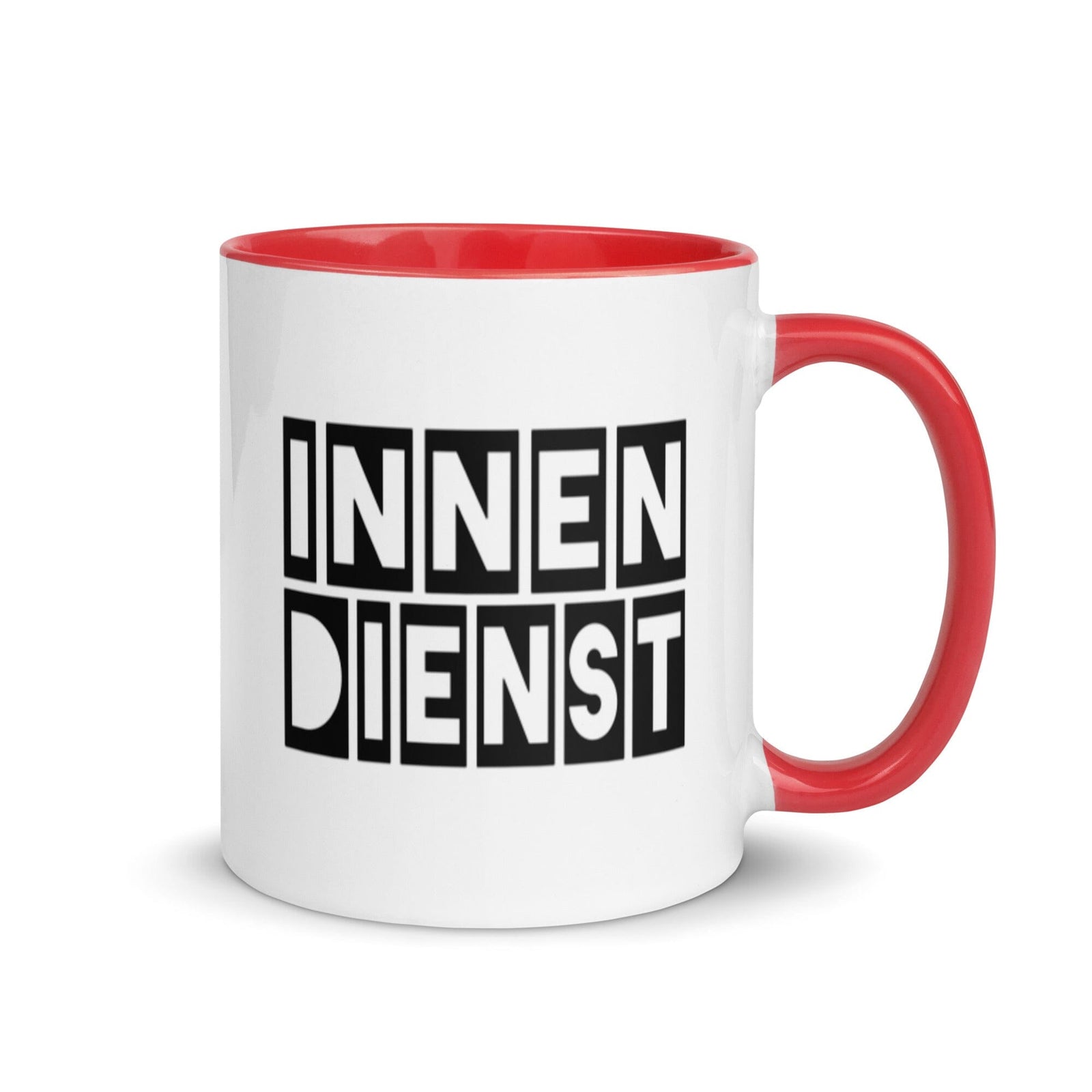 Innendienst Tasse, zweite Ausführung, privat beschafft TaraTAC Rot 