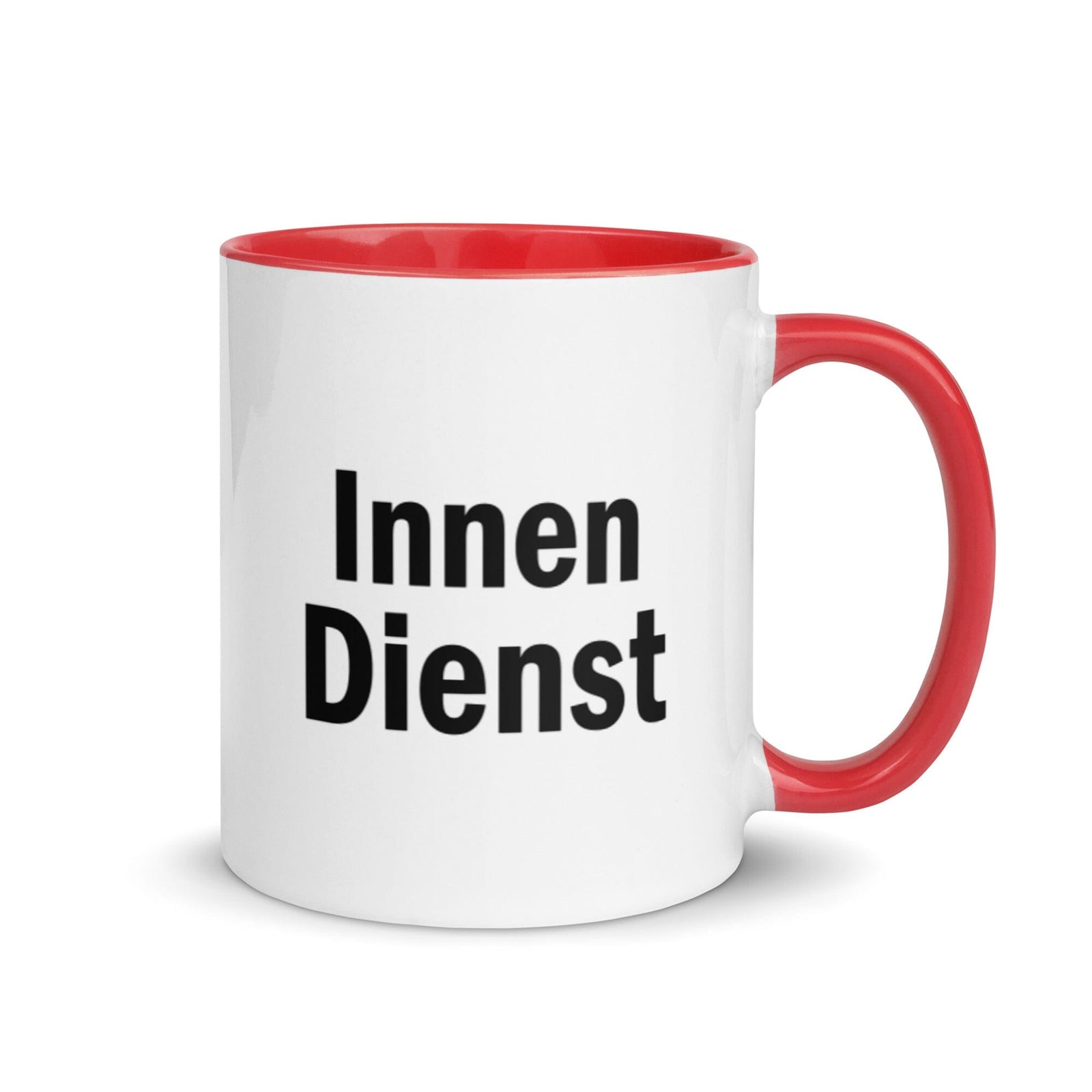 Innendienst Tasse, Erstausführung, privat beschafft TaraTAC Rot 