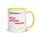 Tassenkarte Schießbahn, privat beschafft TaraTAC Gelb 