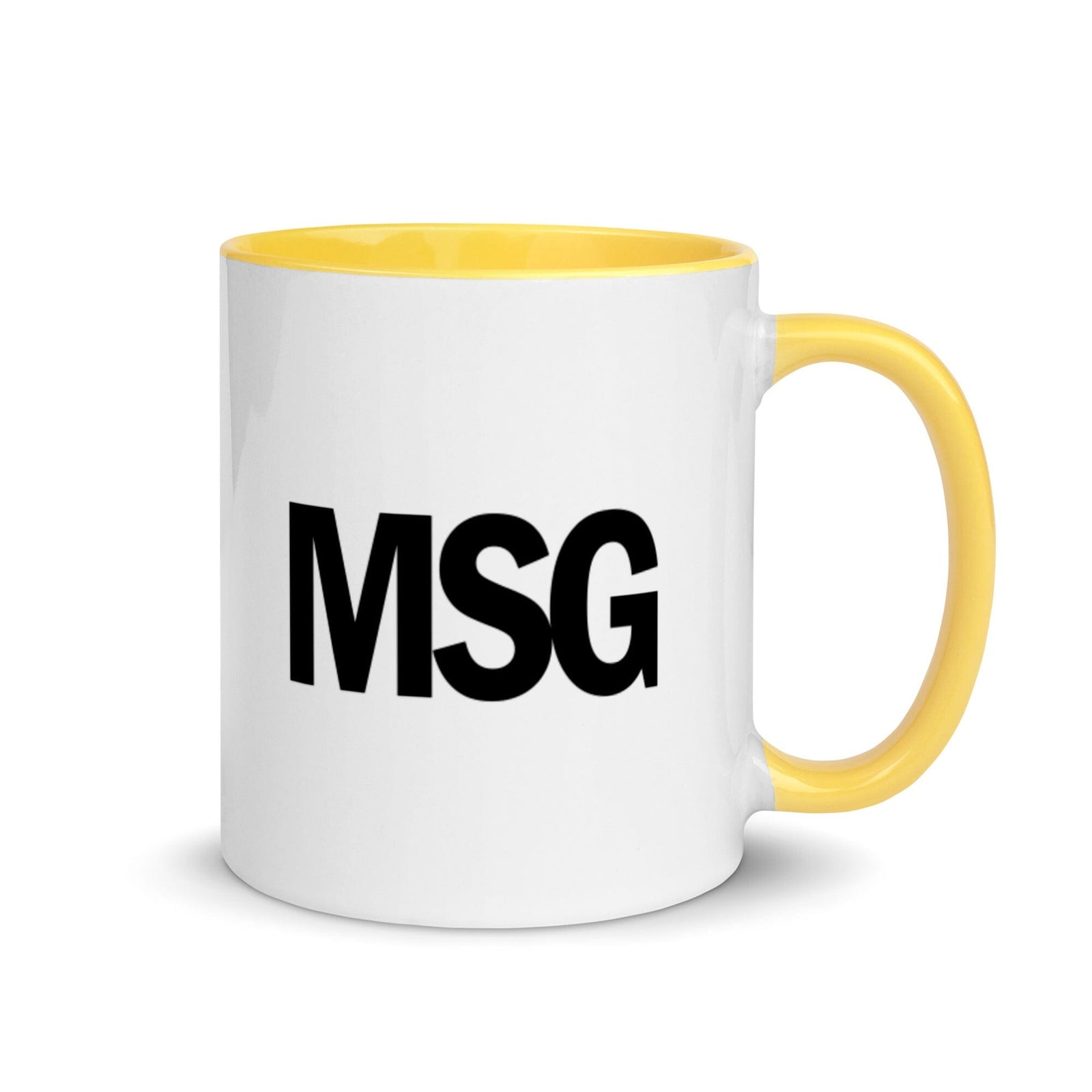 MSG Tasse, Erstausführung, privat beschafft TaraTAC Gelb 