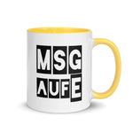 MSGaufE Tasse, zweite Ausführung, privat beschafft TaraTAC Gelb 