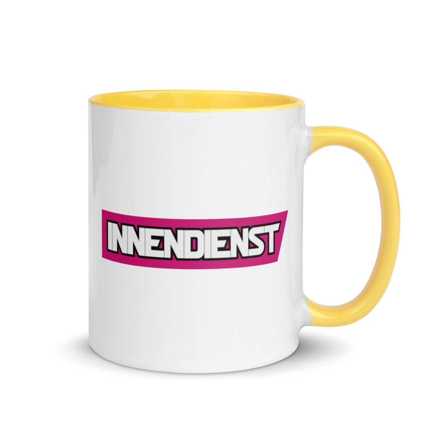 INNENDIENST Tasse, dritte Ausführung, Panzertruppe, privat beschafft TaraTAC Gelb 
