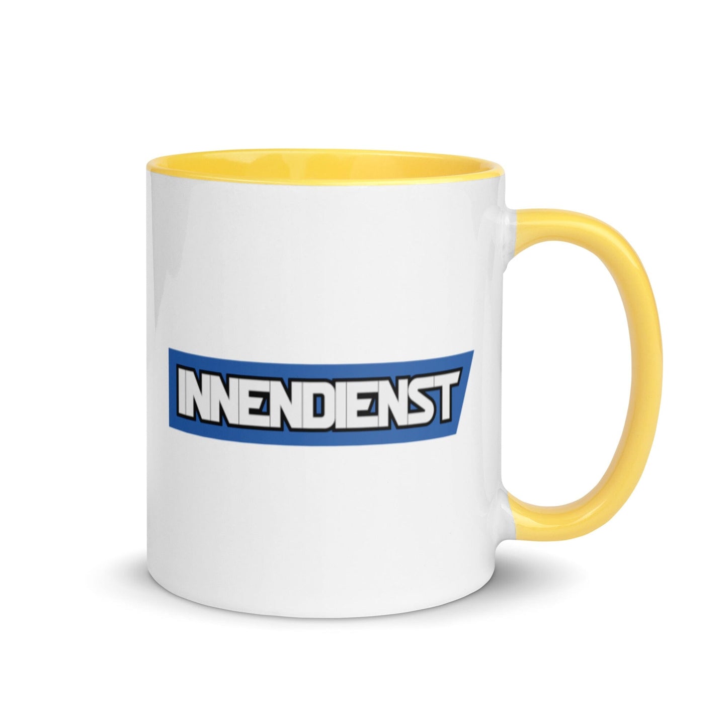 INNENDIENST Tasse, dritte Ausführung, Logistik, privat beschafft TaraTAC Gelb 