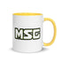 MSG Tasse, dritte Ausführung, Infanterie, privat beschafft TaraTAC Gelb 