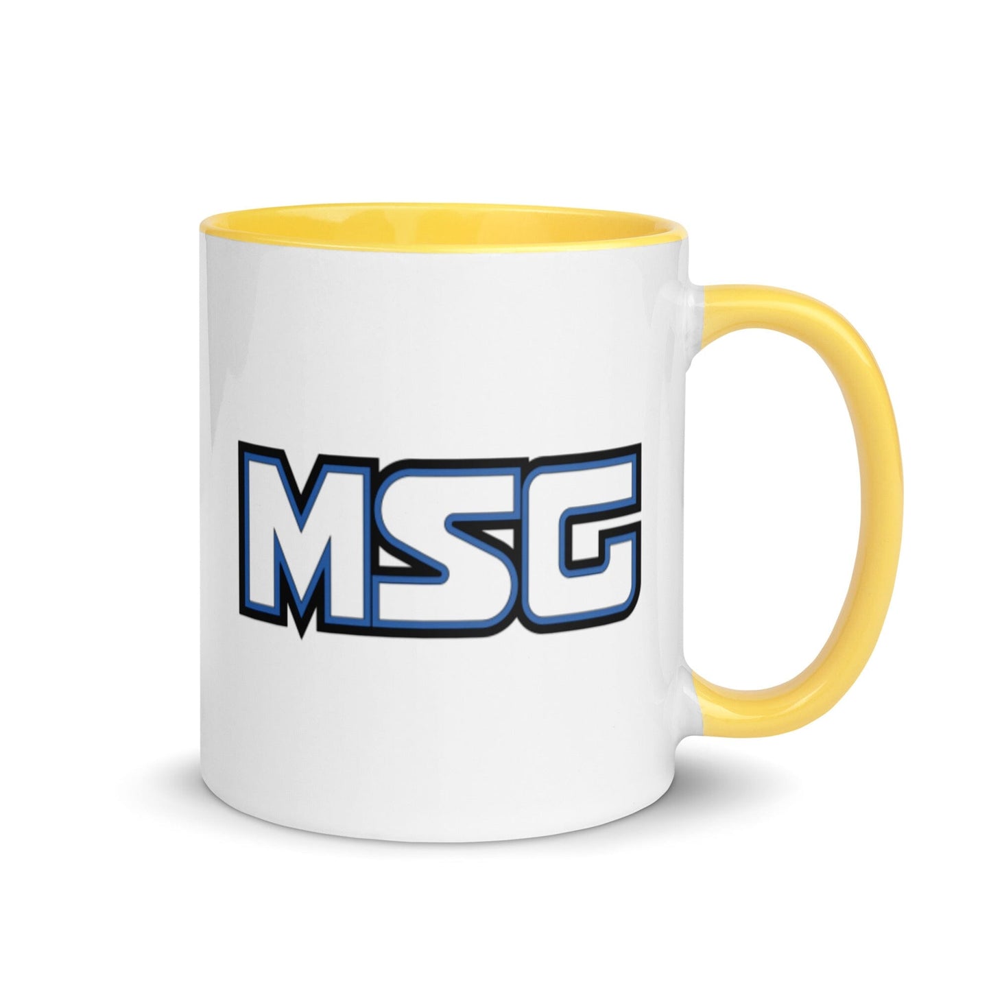 MSG Tasse, dritte Ausführung, Logistik, privat beschafft TaraTAC Gelb 